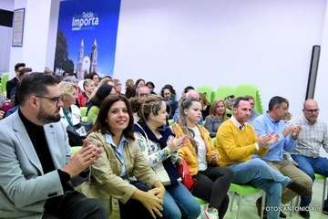 NC hace bandera de la reapertura de las escuelas infantiles de Telde desde su nueva sede política (Reportaje gráfico Antonio Alí)